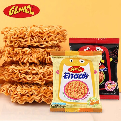 GEMEZ Indonesia imported enaak chicken noodles dry noodles whole box dry noodles internet celebrity snacks snacks snacks