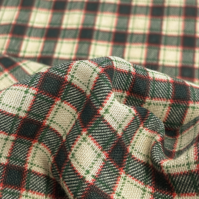 2025 nuevo estilo Clase A de algodón de grado materno e infantil Hilo de una sola capa a cuadros Sencillo de cama de textiles para el hogar Nantong simple Funda de cama