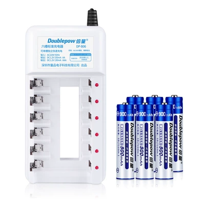 No. 7 Rechargeable Batteries with 6 Pieces Hibrid akkumulyator batareyaları - b06-with-6-section-7-900