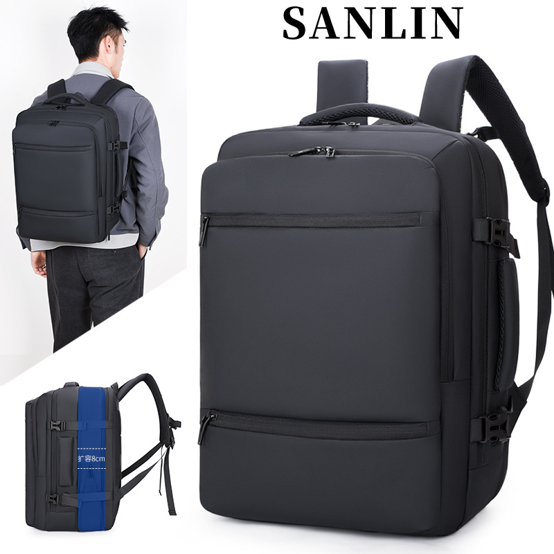 Business Backpack, High-End, Large-Capacity Bag, Computer Backpack, Casual Bag, Travel Bag, School Bag, Customizable Logo
