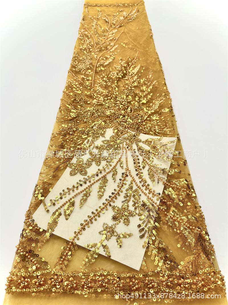 Lujo ligero Gaoding vestido de boda de moda de baile vestido de baile anfitrión de la cena damas de honor de madrugada tela de cuentas