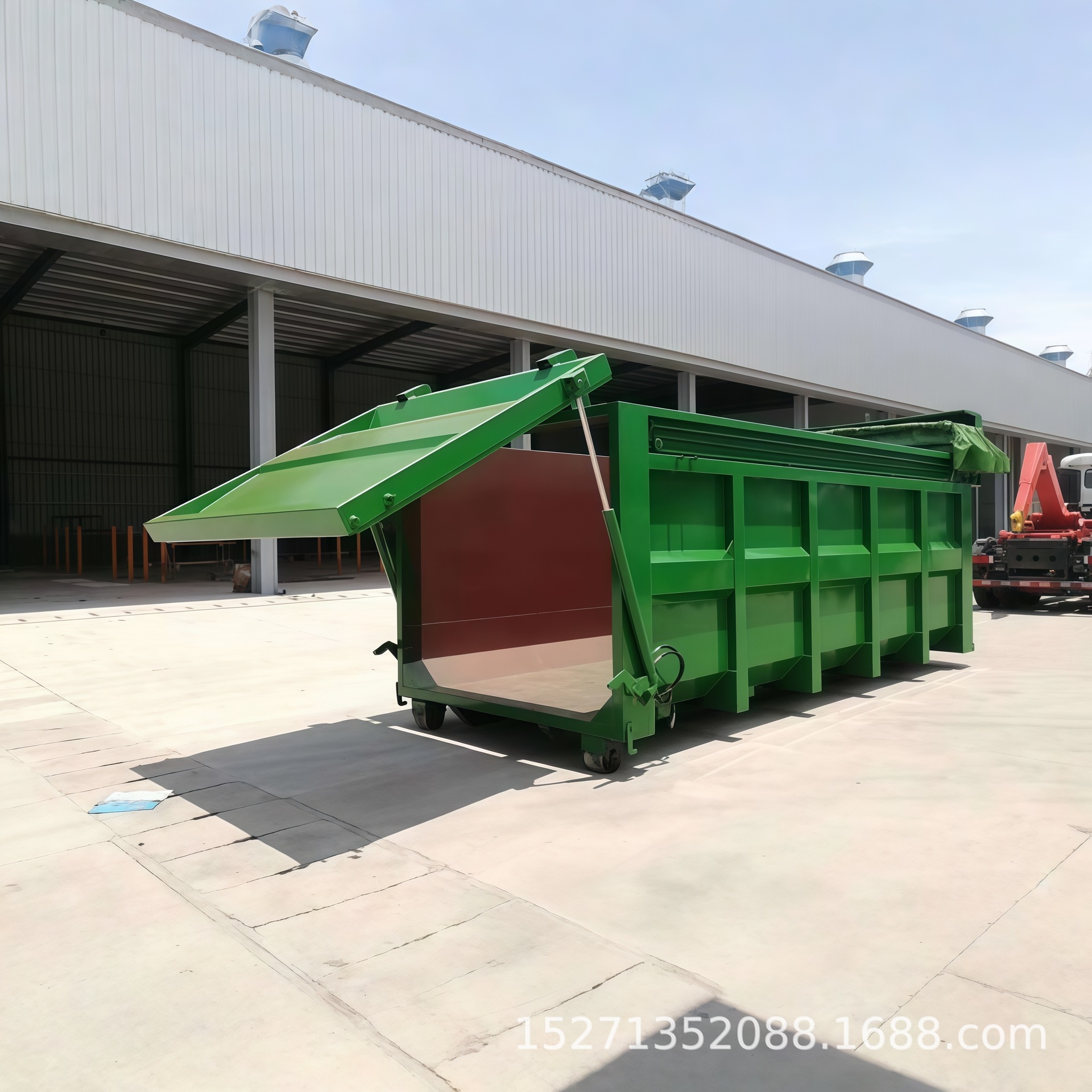 Iron/Stainless Steel Household/Building Waste Bins, Large Waste Transfer Bins for Residential Areas, Campuses, and Streets, Collection Bins