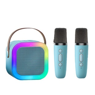 Cross-Border Popular K12 Unicorn Bluetooth Audio Microphone Integrated Audio Speaker Karaoke Bluetooth Small Audio New Product