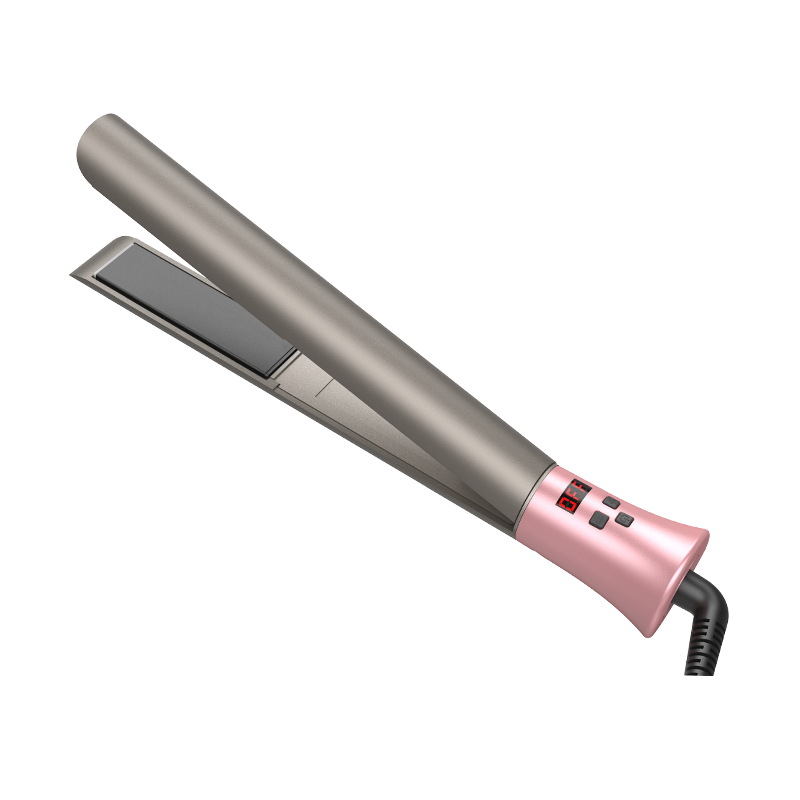 厂家直销红外线直发数码温控卷发棒直发器多功能夹板电气