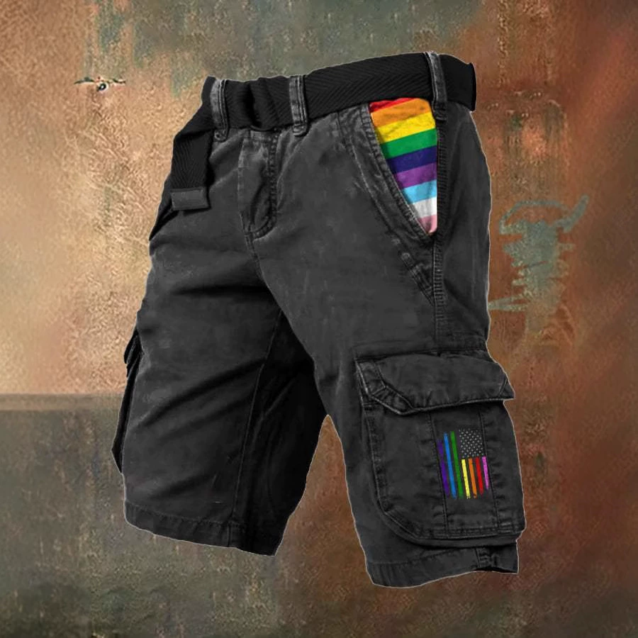 2025 Amazon имитация денима цифровая печать 3D европейский размер карго-штаны Amazon независимая станция TEMU бестселлер