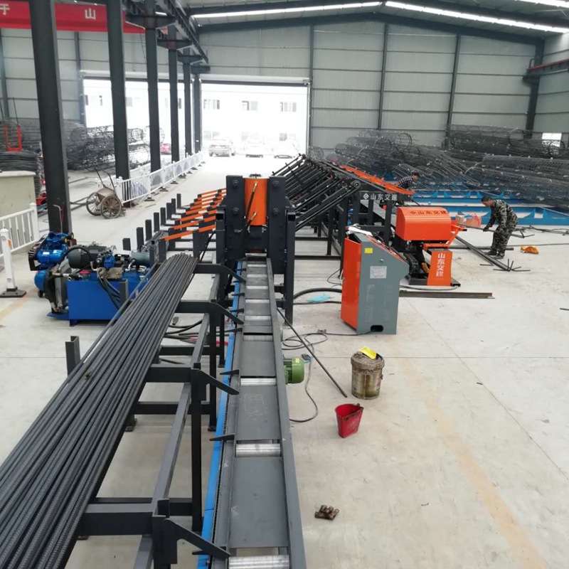 液压钢筋剪切生产线 大型梁场棒材剪切机 源头厂家生产