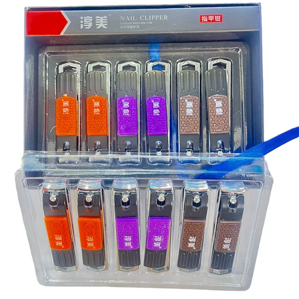 Chunmei 629H nail clippers flat mouth medium household manicure portable nail clippers in stock sharp nail clippers boxed