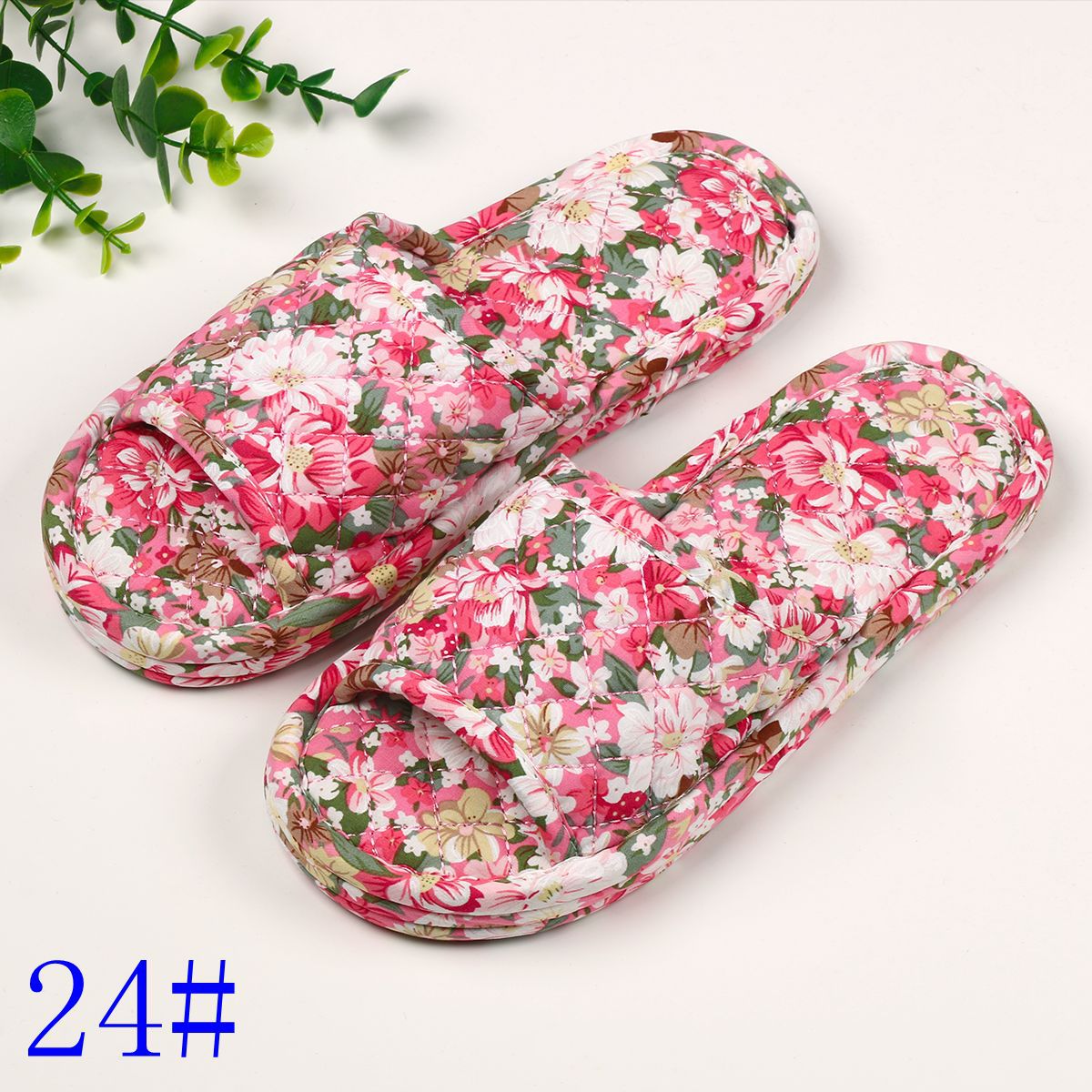 삼겹 꽃무늬 원단 여성용 24호