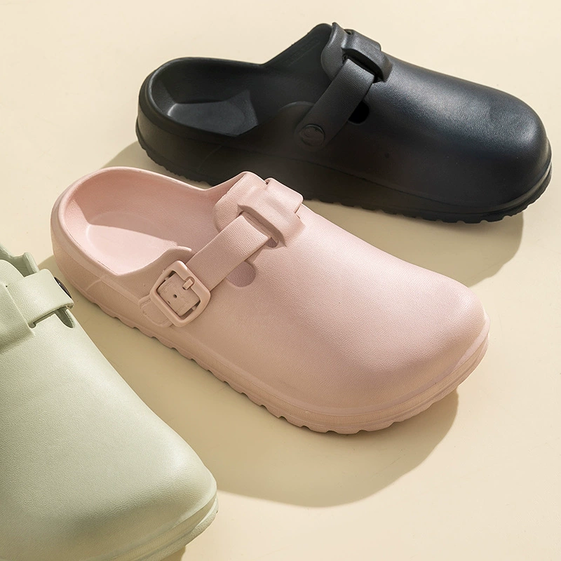 Тапочки Crocs для мужчин и женщин, медицинская обувь, летние лабораторные тапочки, ультрамягкие тапочки для медсестер на толстой подошве, нескользящие тапочки Birkenstock