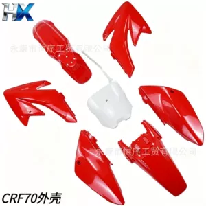 CRF70 off-road motosiklet plastik korpusu Honda 70 Huayang Big Eagle üçün