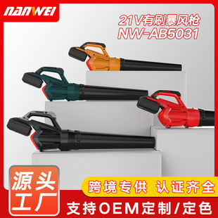 Cross-Border Customized Nanwei Lithium Battery Blower Sanitation Leaf Blowing Rechargeable Blower High Power Industrial Hair Dryer