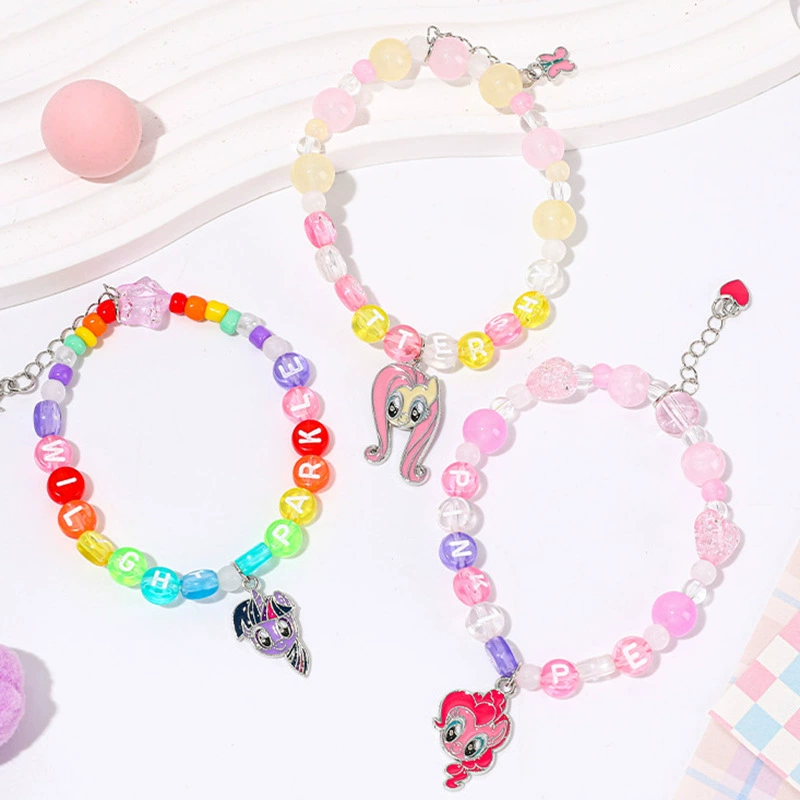 Истинный конь, бусин bracelet, карман для хранения мультфильм, Английский