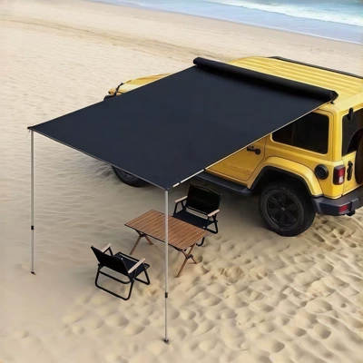 Self-Driving Tour Car Canopy, Avtomobil yan çətirləri - vinyl-car-side-tent-16x25-light-luxury-model