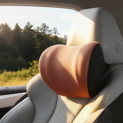 Non-Hardening Car Headrest Neck Pillow for Car Seat Neck Support Driving Headrest Pillow
