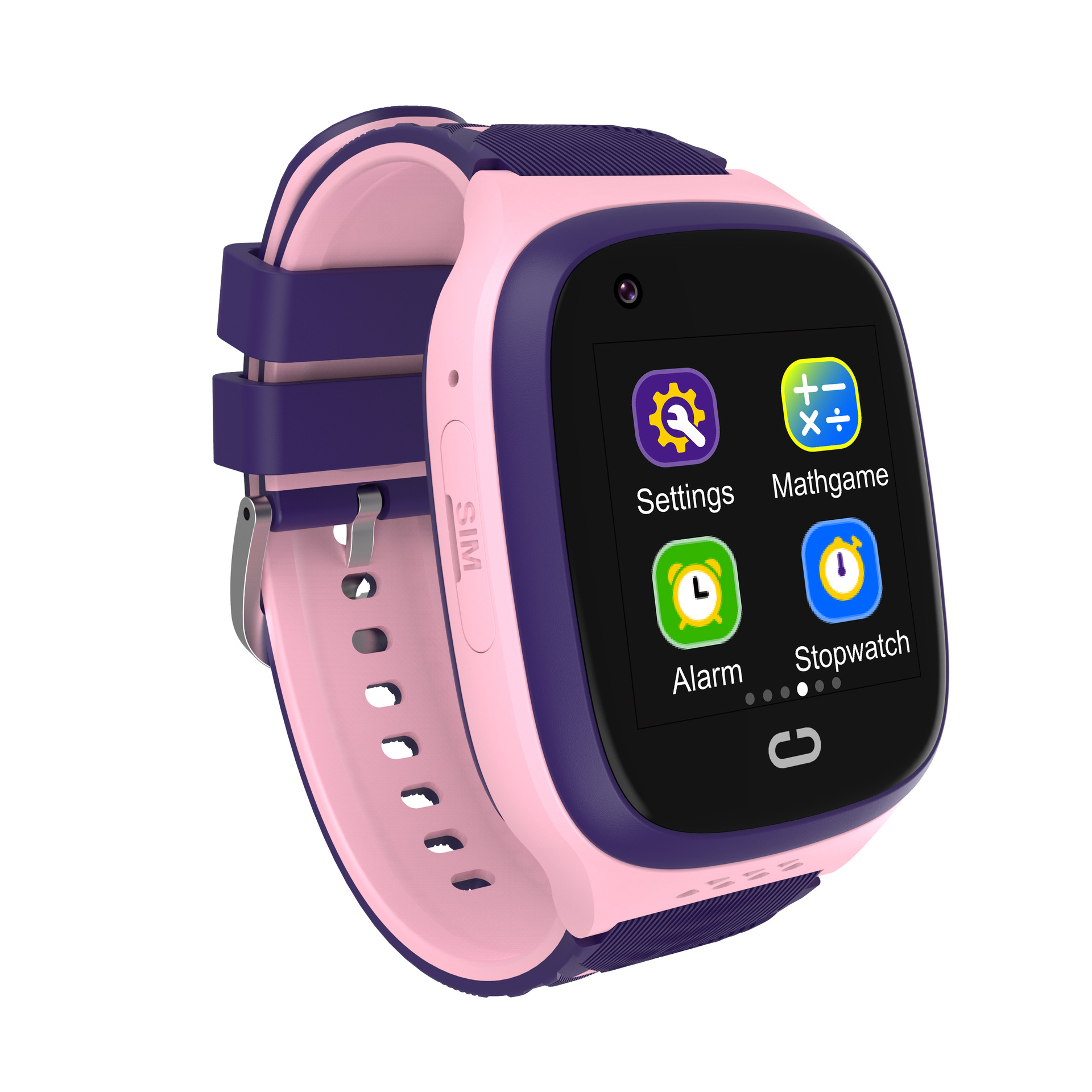 4G-C5 versión de videollamada de posicionamiento GPS de comercio exterior-rosa