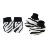 Zebra print (hands + feet)
