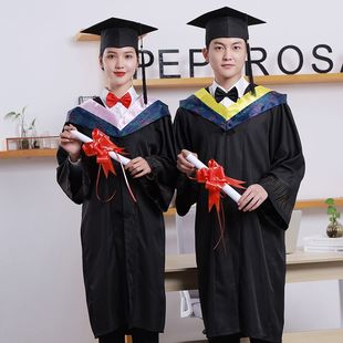 Bachelor's Uniform Graduation Dress College Female Collar Pink Engineering Undergraduate Liberal Arts Master's Doctor's Wholesale Degree Uniform