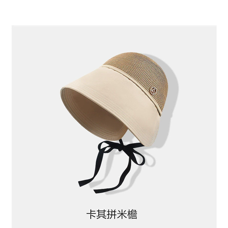 Sun hat ponytail cap, quick‑dry thin summer sun hat with ponytail opening and mask hook, adjustable