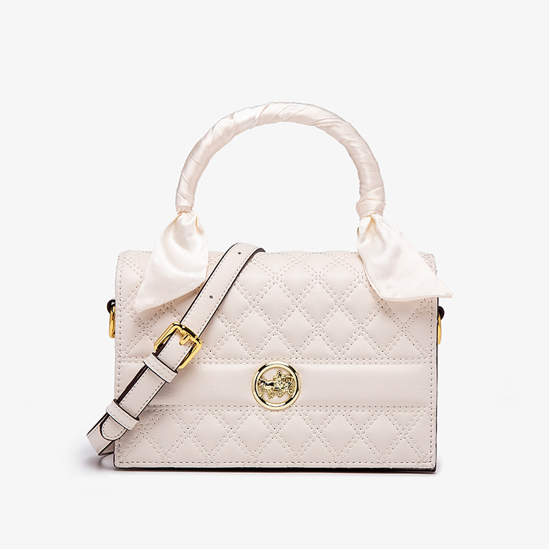 Hong Kong Little Golden Ball Lingge Chain Bag for Women's 2024 New Versatile Fashion Genuine Leather One Shoulder_voghion.com