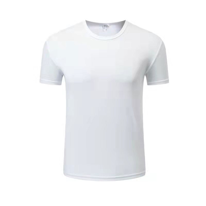 Camiseta de secado rápido de malla a cuadros pequeña impresa LOGO bordado publicidad camisa cultural grupo actividad camisa maratón camiseta fábrica