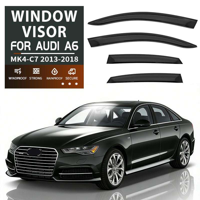 Suitable for Imported Short Shaft Audi A6 Sedan Rain Shield Audi A6 Swb Window Visor