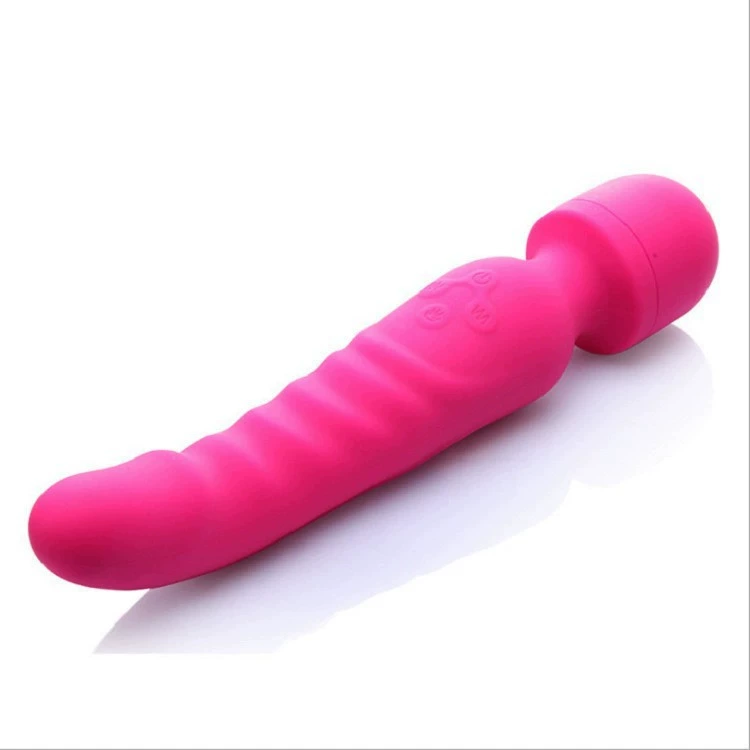 AV vibrator (unbranded) multi-frequency 7-mode, heating 39.5°C, rechargeable, massage rod
