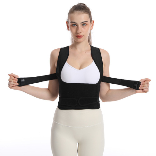 Amazon chest straightening correction belt, anti-hunchback shoulder opening men's and women's back correction belt, spine correction sitting posture corrector