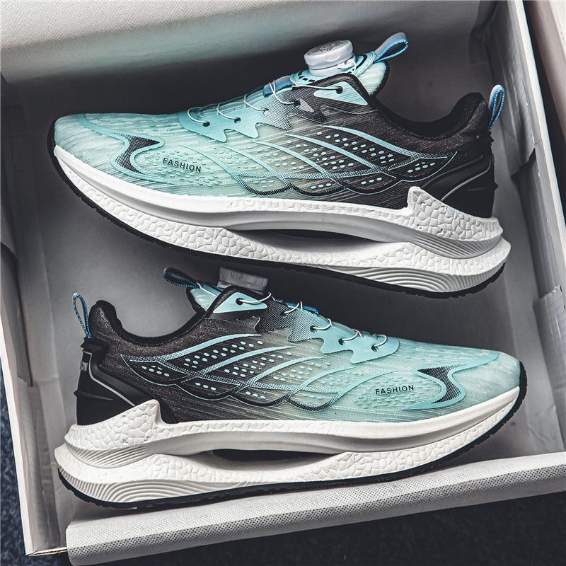 2025 Versatile Fly-Knit Youth Sports Shoes for Men, Breathable Trendy Casual Shoes, Running Shoes, Korean Version, New Autumn Style
