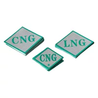 Логотип CNG/СПГ масло в Газ сжатый природный газ этикетка ANG/LPG высокая прочность/супер Светоотражающая наклейка на сжиженный газ