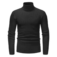 Вакуумная форма Amazon AliExpress Ebay Внешняя торговля Мужская водолазка в полоску свитер M012