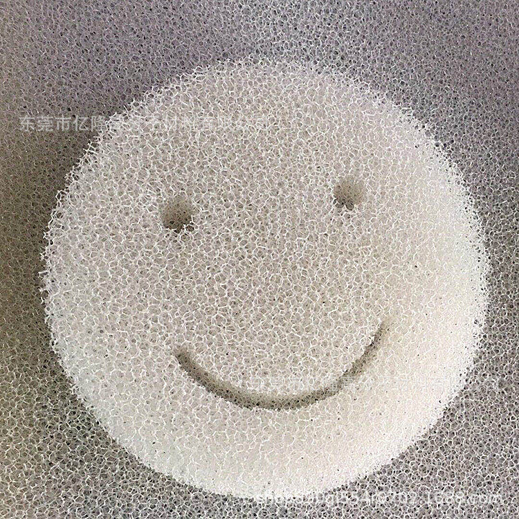 亿隆生产宠物饮水机过滤棉芯U型毛发聚氨酯海绵高效水族活性炭棉