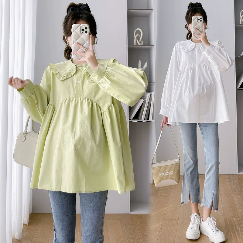 Осеннее термобелье, милая кукла, воротник-куколка, oversize