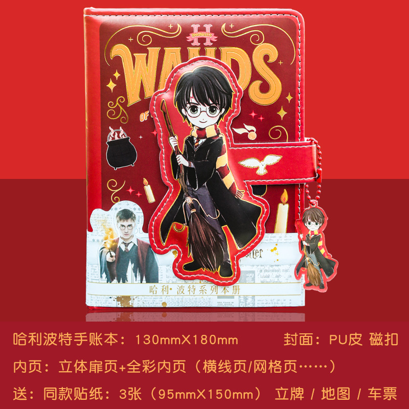 Q versión PU-Harry Potter (enviar mapa etiqueta boleto Goo tarjeta)