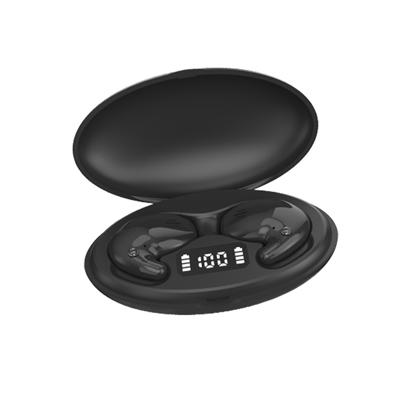 クロスボーダー人気の睡眠用 Bluetooth ヘッドセット、横向き寝用の特別なノイズキャンセリング ヘッドセット、デジタル ディスプレイ付きインイヤー ワイヤレス Bluetooth ヘッドセット|undefined