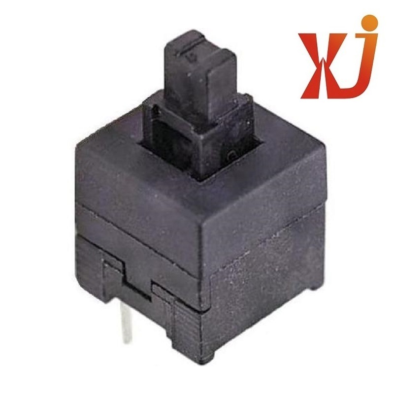 耐温自锁无锁开关  插件按钮开关8.5*8.5mm  塑料复位按钮开关2脚