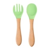 Y3 wooden spoon+wooden fork