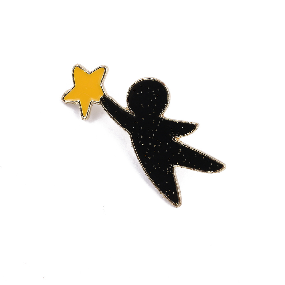 15g Weight Brooches Classification Daily Occasion Alloy Material Butterfly Pattern Women'S Gender Plating Design Fashion Style Fashion Pin Butterfly Alloy Plating Women'S Brooches 4