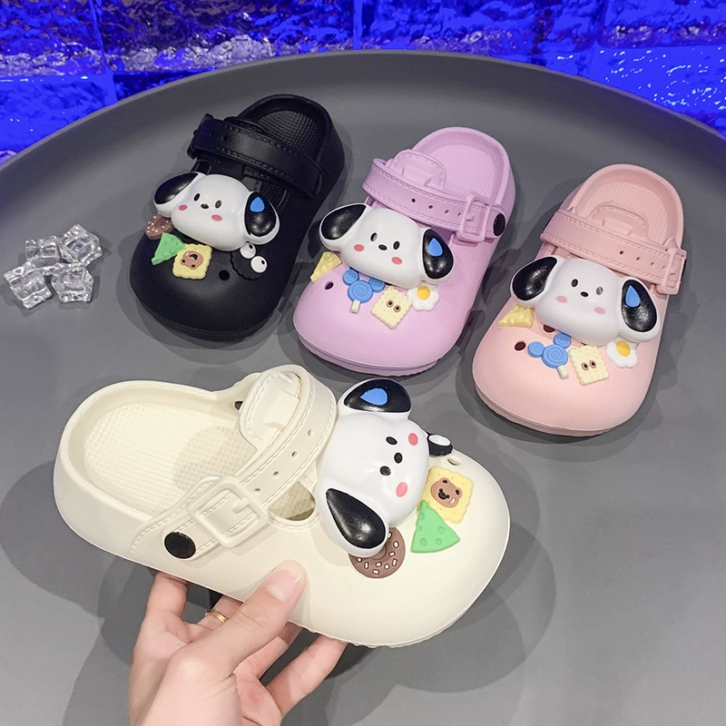 Стильные домашние тапочки для девочек, летняя новинка, нескользящие, милые, с мультяшными рисунками, интернет-хиты.