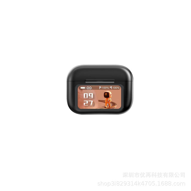 国境を越えた対外貿易v 8ディスプレイA9proカラースクリーン無線入耳式TWSノイズ除去bluetoothイヤホンANC長航続|undefined