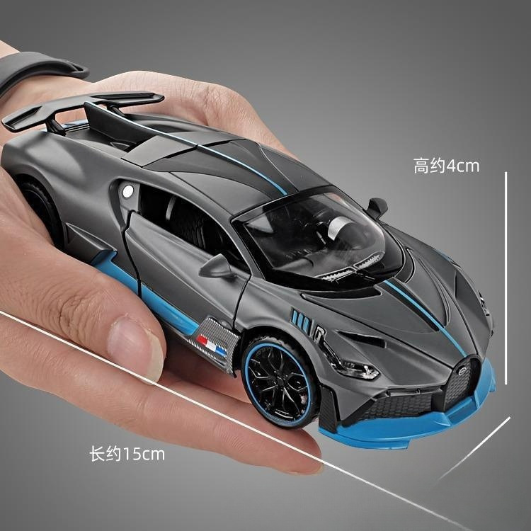 BUGATTI 슈퍼 러닝 카 모델 합금 자동차 소년 어린이 장난감 자동차 모델 컬렉션 장식품