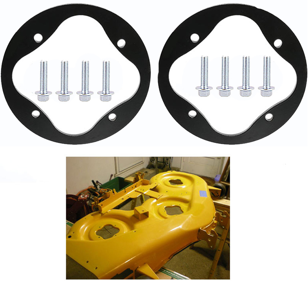 2Pcs Lawn Mower Spindle Cutter Head Reinforcement Ring 918-04126 918-0671B 04125 618-04636