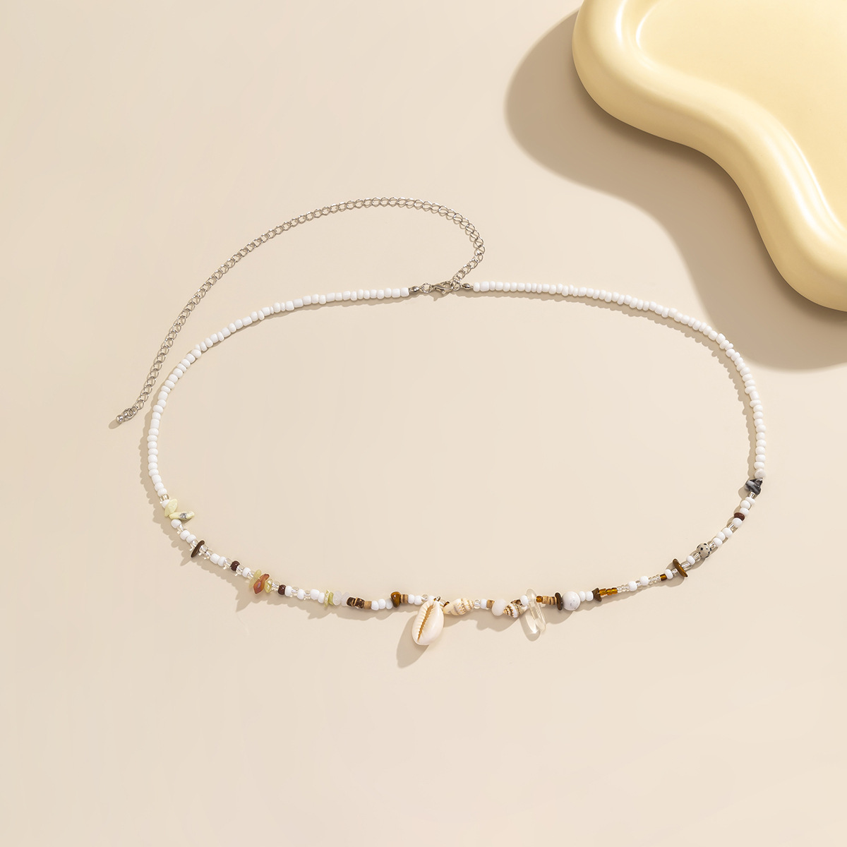 Shopping Occasion Resin Material Geometric Pattern Modern Style Geometric Resin Handmade Women's Waist Chain