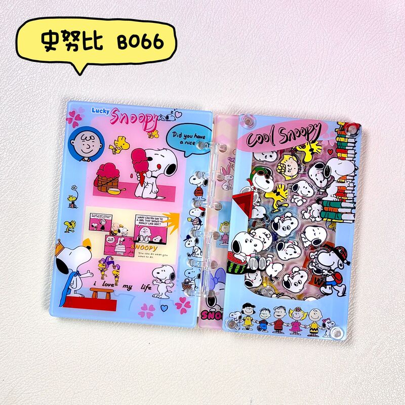 日本の漫画 A7 ルーズリーフノートブックかわいいガーリーハート高価値アニメ学生アクリル|undefined