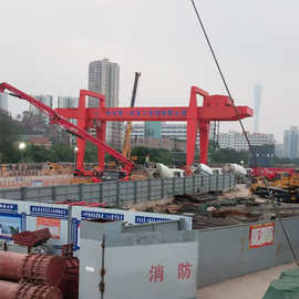 买卖45吨28米起高180米地铁出渣机龙门吊55吨起升360米门式起重机