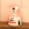 Стоящий снеговик (светящийся)