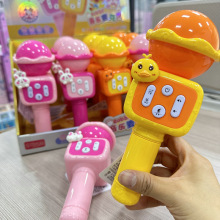 12只小鸭兔子音乐麦克风话筒K歌神器男女孩儿童玩具礼物唱歌摆摊