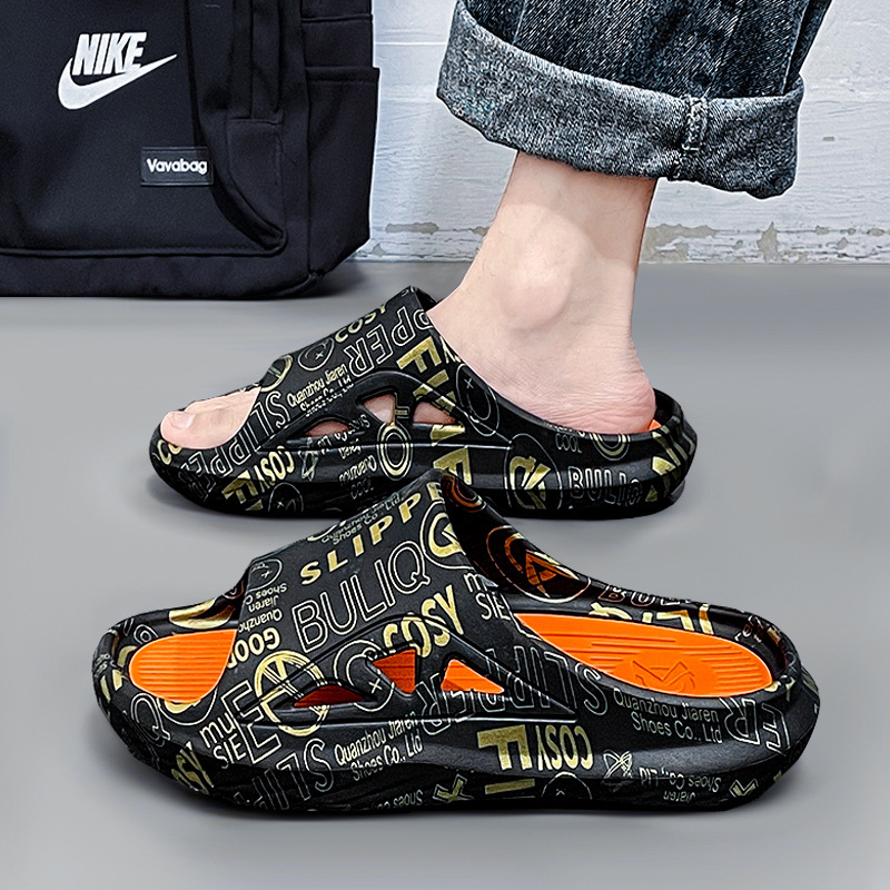 拖鞋男2024新款夏季踩屎感椰子一字拖戶外防滑耐磨休閒涼拖大碼46