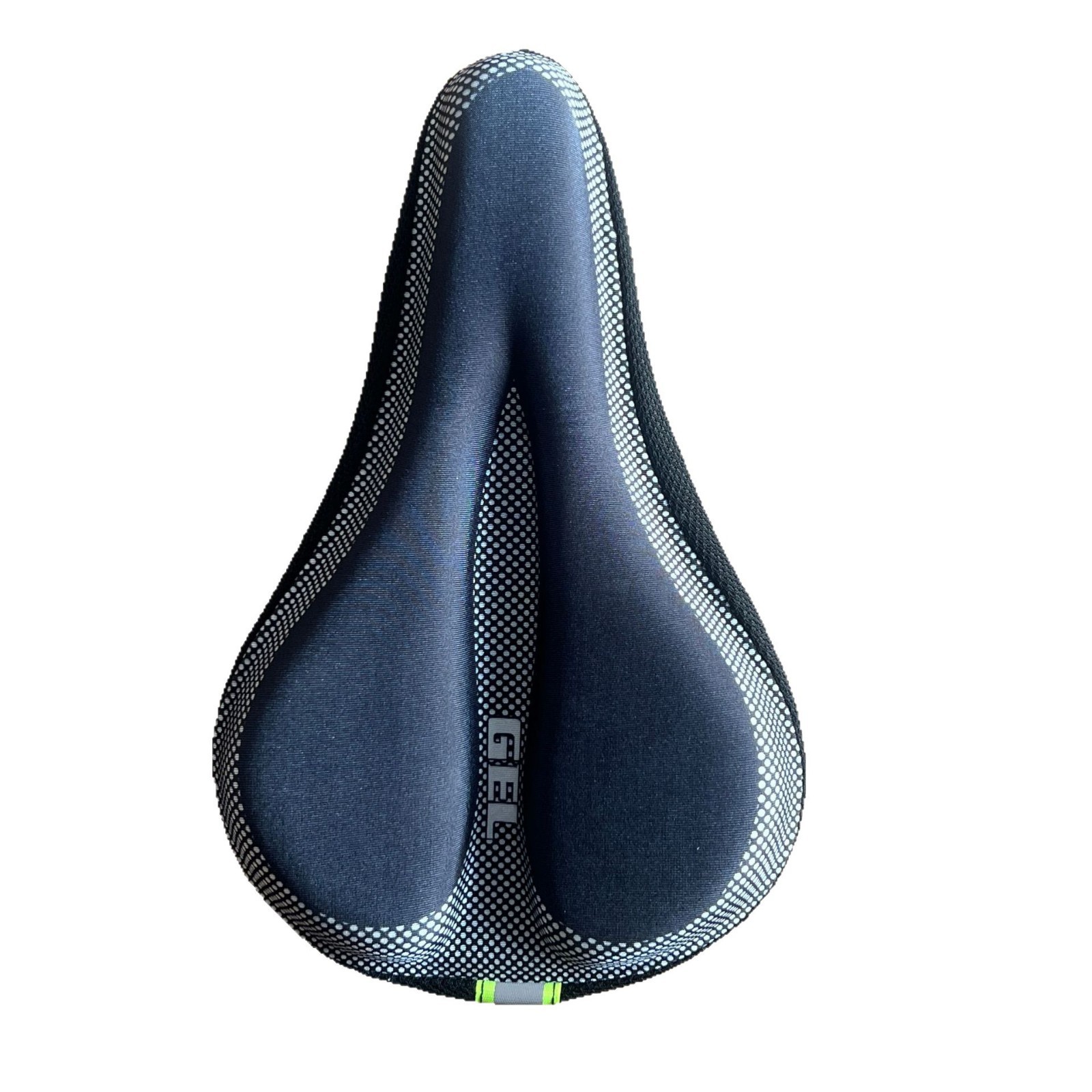GEL Bicicleta Funda de asiento de silicona Bicicleta de montaña engrosada y cómoda Funda de cojín de sujeción de cuerda reforzada Funda de sillín Equipo de ciclismo