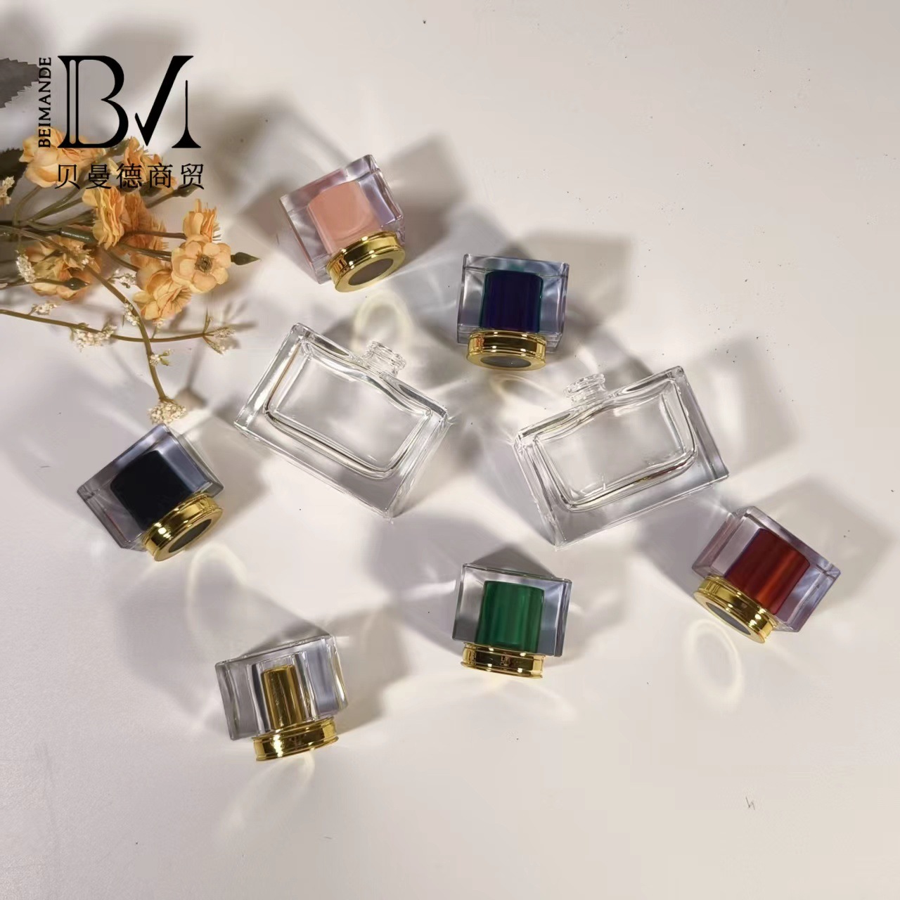 30ml水晶盖香水玻璃瓶perfume bottle