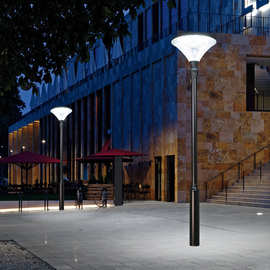 高杆灯灯杆生产厂家广场3米led景观灯太阳能户外庭院公园照明路灯